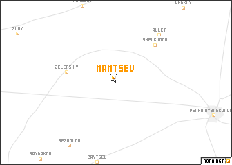 map of Mamtsev