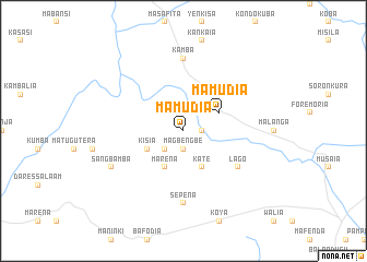 map of Mamudia