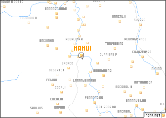 map of Mamuí