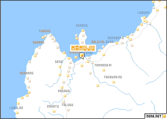 map of Mamuju