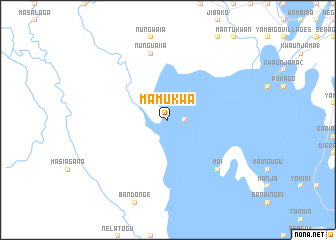 map of Mamukwa