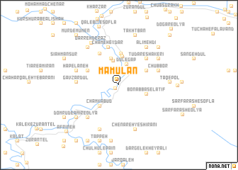 map of Ma‘mūlān