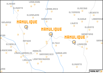 map of Mamulique