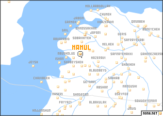 map of Ma‘mūl