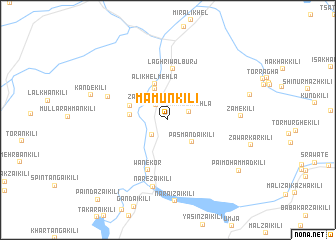 map of Mamūn Kili