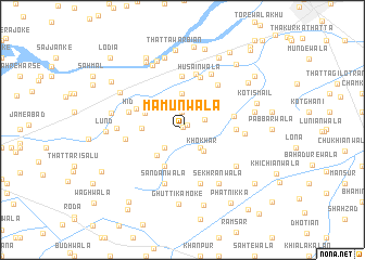 map of Māmunwāla