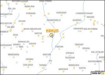 map of Maʼmūn