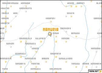 map of Mamuria