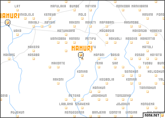 map of Mamuri