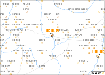 map of Mamuri