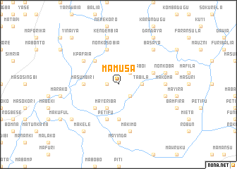 map of Mamusa