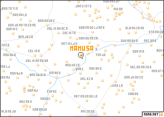 map of Mamuša