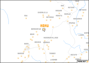 map of Mamu