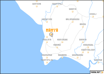 map of Mamya