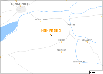 map of Mamyrovo