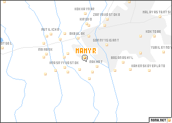 map of Mamyr