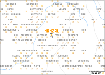 map of Mamzali
