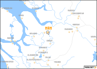 map of Mam