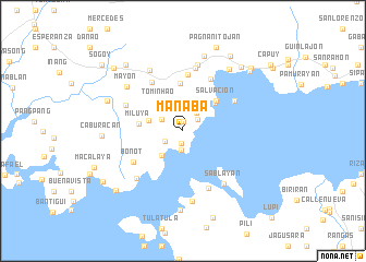 map of Manaba