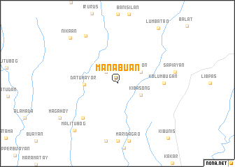 map of Manabuan