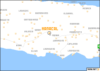 map of Manacal