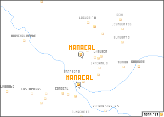 map of Manacal