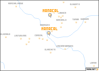 map of Manacal