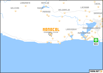 map of Manacal