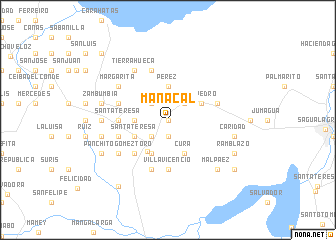 map of Manacal