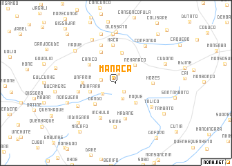 map of Manaca