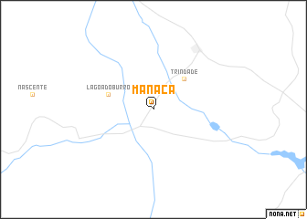 map of Manacá