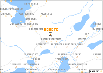map of Manaca