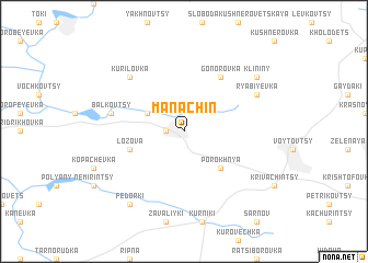 map of Manachin