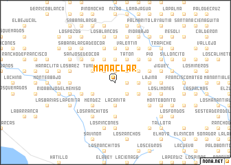 map of Manaclar