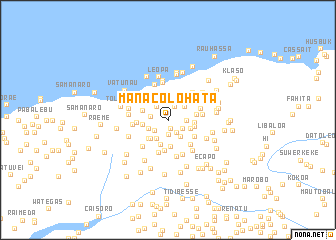 map of Manacolohata