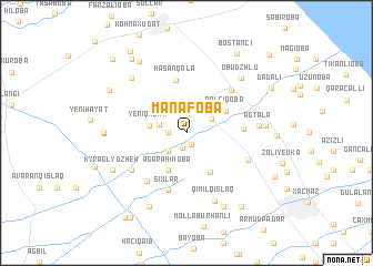 map of Manafoba