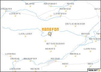 map of Manafon