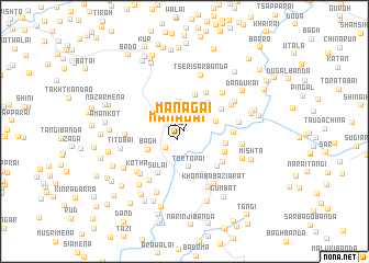 map of Managai