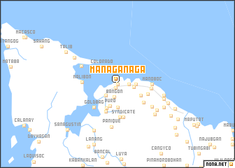 map of Managanaga