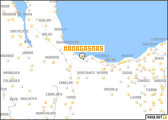 map of Managasnas