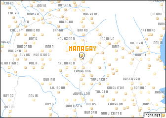 map of Managay