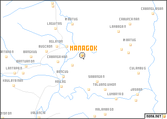 map of Managok