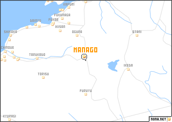 map of Manago