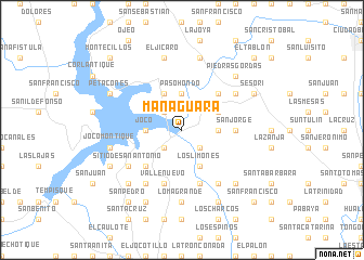 map of Managuara