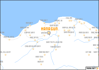 map of Managun