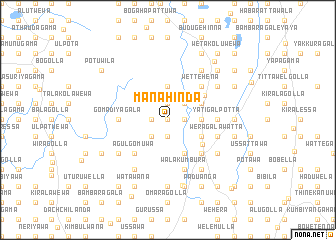 map of Manahinda