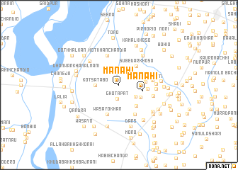 map of Manāhi