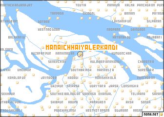 map of Manāi Chhaiyāler Kāndi