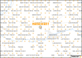 map of Manaihant