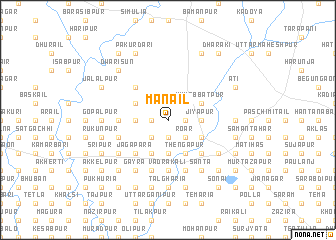 map of Manail